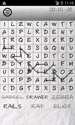 Words Search Z
