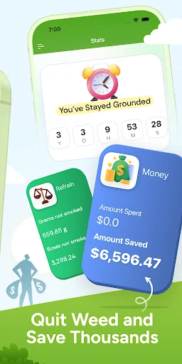 Grounded - Quit Weed Tracker screenshot 4