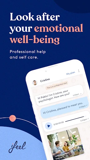 Online therapy, emotional help