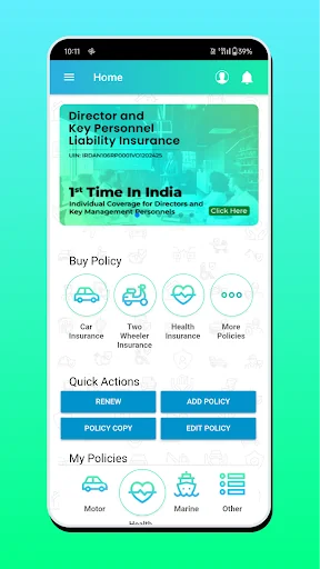 IFFCO Tokio - Customer screenshot 1