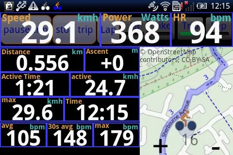 IpBike ANT+™ Bike Computer screenshot 4