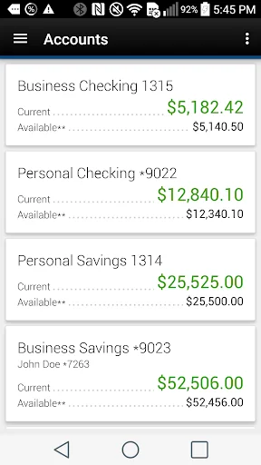 First American Bank NM Mobile screenshot 1