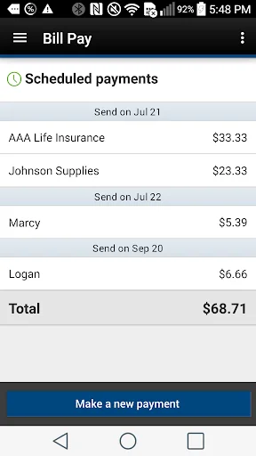 First American Bank NM Mobile screenshot 4