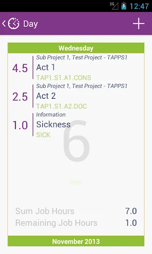 IFS Time Tracker 7.5, 8 & 9