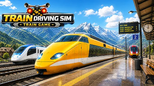 Train Driving Sim - Train Game
