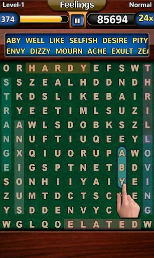 Word Search : Word Swipe 2 screenshot 1