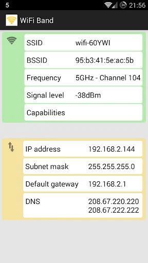 WiFi Band screenshot 3