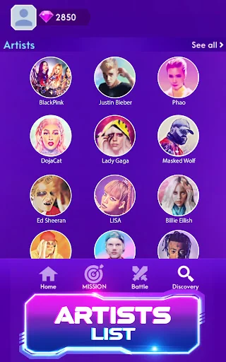 Beat Blader 3D: EDM Music Race screenshot 2