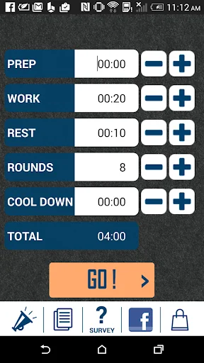 HIIT Timer - Ad Remover screenshot 1