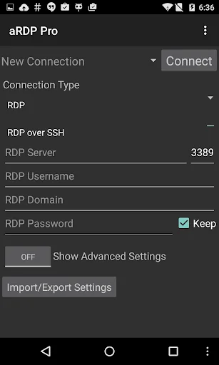 aRDP Pro: Secure RDP Client screenshot 3