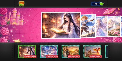 Princess Jigsaw Puzzle Game screenshot 1