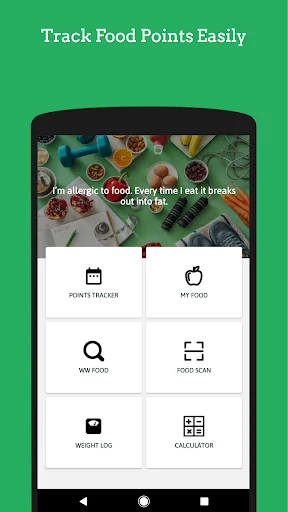 Food Points Calculator