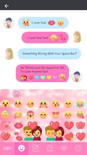 Emoji Love Stickers for Chatti
