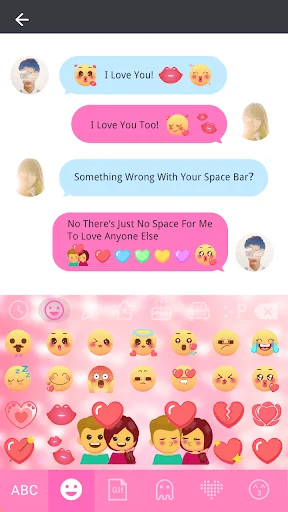 Emoji Love Stickers for Chatti