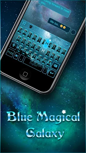 BlueMagicalGalaxy Keyboard The screenshot 1