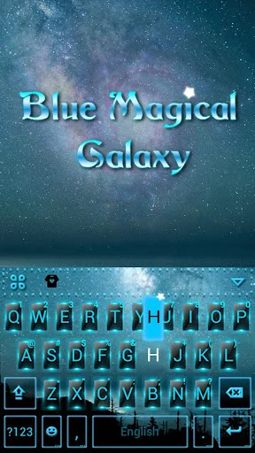 BlueMagicalGalaxy Keyboard The screenshot 2
