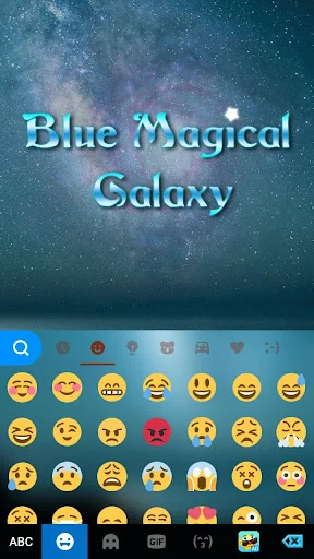 BlueMagicalGalaxy Keyboard The screenshot 4