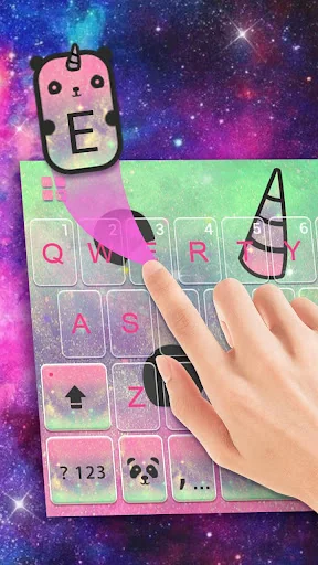 Cuteness Panda Keyboard Theme  screenshot 2