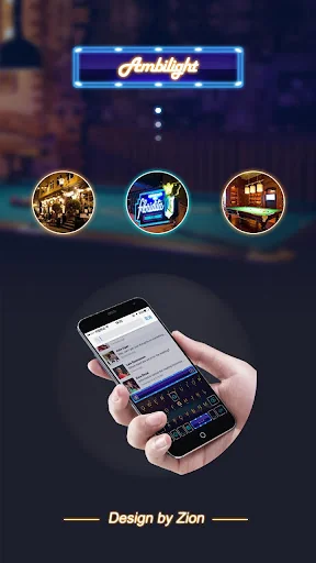 Ambilight Keyboard Theme screenshot 1