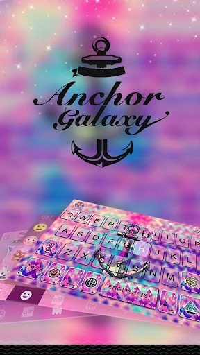 Anchor Galaxy Keyboard Theme