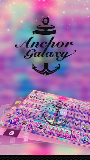 Anchor Galaxy Keyboard Theme