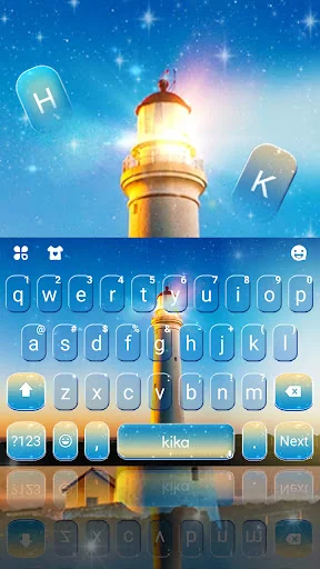 Animated Light House Keyboard 