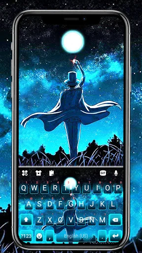 Anime Magician Man Keyboard Ba