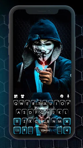 Anonymous Lighter Keyboard Bac screenshot 1