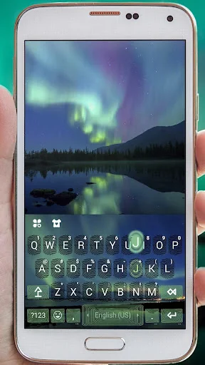 Aurore AI Keyboard Theme screenshot 1
