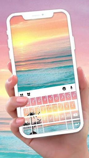 Beautiful Sunset Beach Keyboar