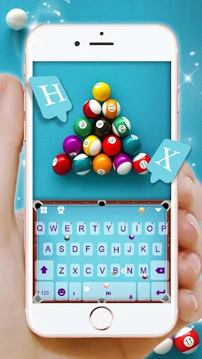 Billiard Snooker Ball Keyboard