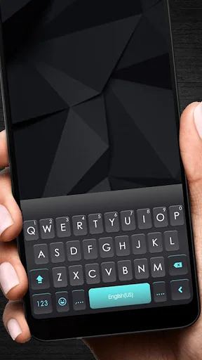 Black Simple Business Keyboard screenshot 1