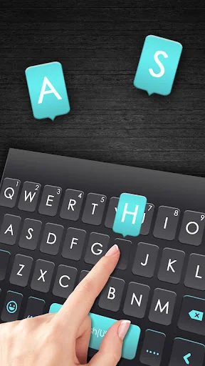 Black Simple Business Keyboard screenshot 2