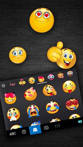 Black Simple Business Keyboard screenshot 3