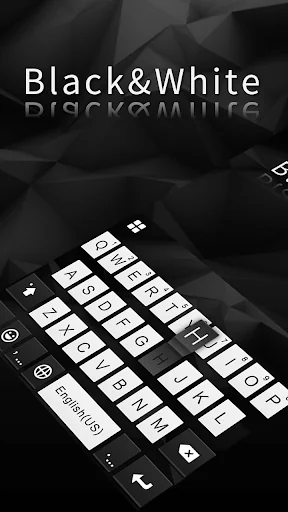 BlackWhite Theme screenshot 1