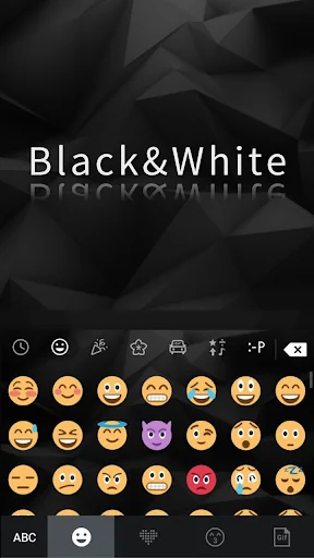 BlackWhite Theme screenshot 2