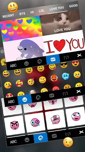 Burning Rose Keyboard Backgrou screenshot 4