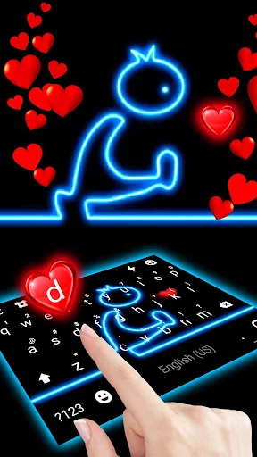 Catch Love Live Keyboard Theme screenshot 2