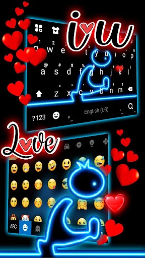 Catch Love Live Keyboard Theme screenshot 3