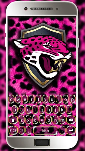 Cartoon Cheetah Keyboard Theme