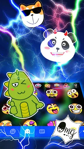 Color Flash Lightning Keyboard screenshot 3