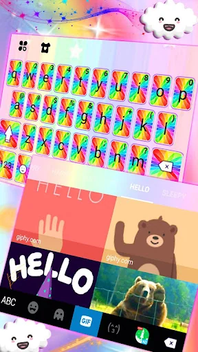 Colorful Keyboard Theme