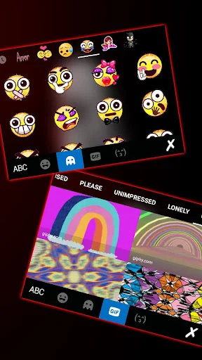 Cool Girl Style Keyboard Theme screenshot 4