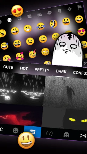 Cool Mask Boy Keyboard Backgro screenshot 4