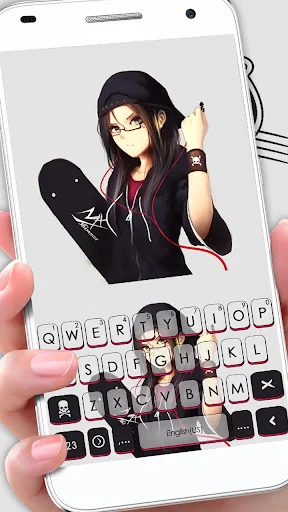 Cool Skate Girl Theme