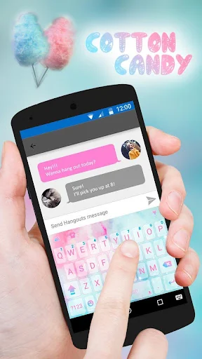 CottonCandy Keyboard Backgroun