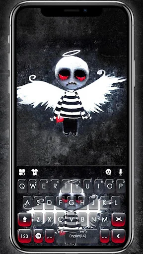 Creepy Voodoo Doll Keyboard Th
