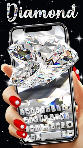 Diamond Live 3D Keyboard Backg