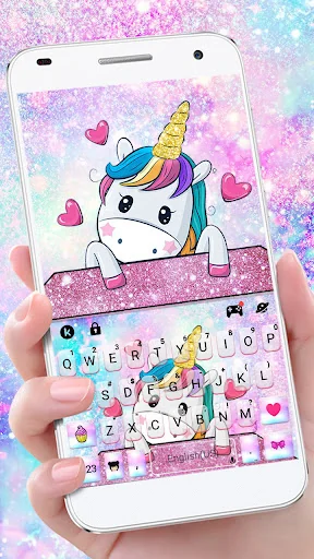 Cute Dreamy Unicorn Theme