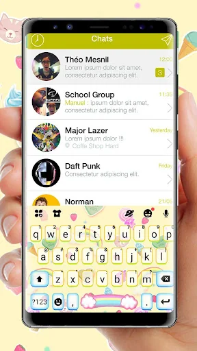 Cute Messenger Theme